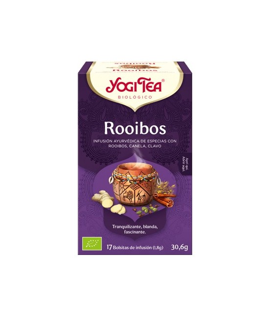 Rooibos*, canela*, jengibre*, algarroba*, achicoria tostada*, cardamomo*, clavo*, pimienta negra*, aceite de canela*, aceite de