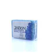 GR.JABON EXFOLIANTE LECHE Y AZULENO 100 Gr.