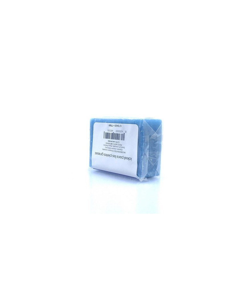 GR.JABON EXFOLIANTE LECHE Y AZULENO 100 Gr.
