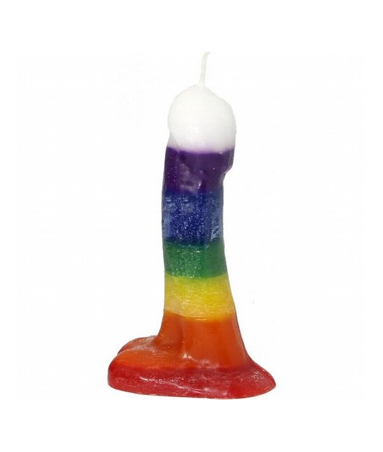 Vela Forma Pene 16 cm (7 Colores - Bandera Gay)
Ref.: VFPEN7
Es una vela para trabajar la energía sexual del hombre, la blanc