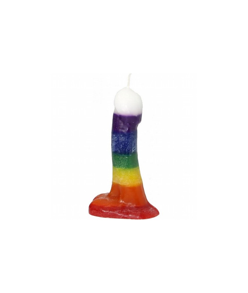 Vela Forma Pene 16 cm (7 Colores - Bandera Gay)
Ref.: VFPEN7
Es una vela para trabajar la energía sexual del hombre, la blanc