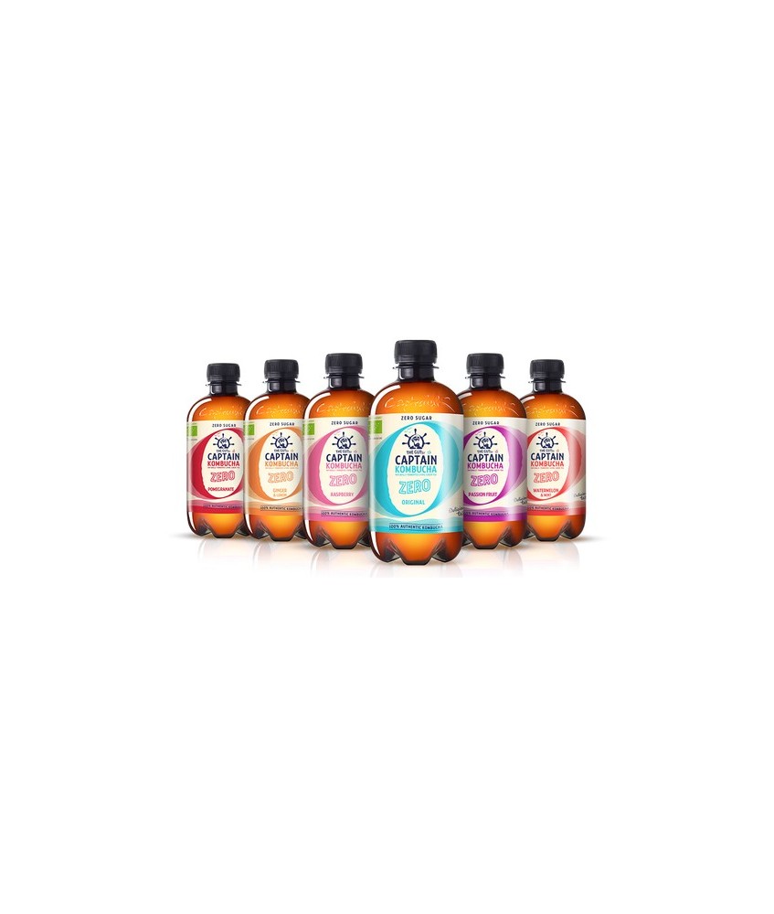 CK.KOMBUCHA ZERO JENGIBRE LIMONBIO 400 ML.