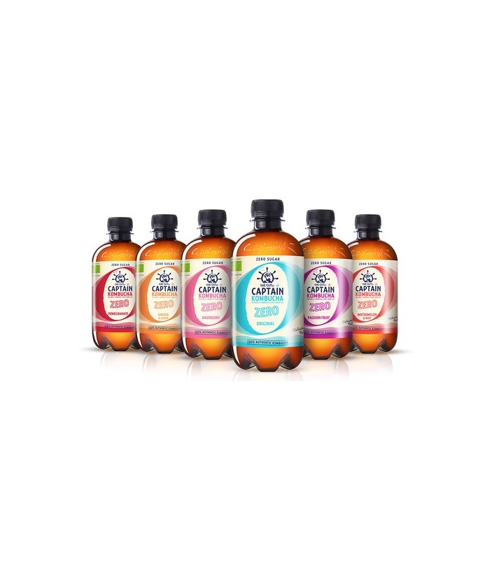 CK.KOMBUCHA ZERO JENGIBRE LIMONBIO 400 ML.