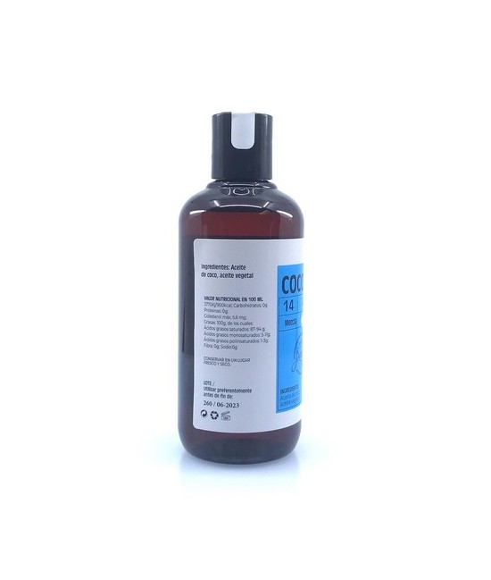 GR.ACEITE COCO AZUL 250 ML.