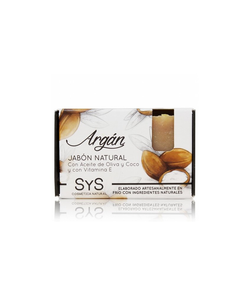 El Jabón Natural SyS PREMIUM 100g ARGAN  está elaborado artesanalmente en frío y con ingredientes naturales.

Contienen exclu