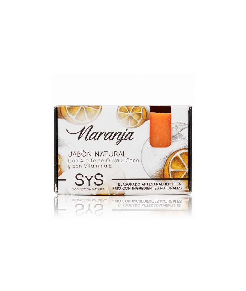 El Jabón Natural SyS PREMIUM 100g NARANJA  está elaborado artesanalmente en frío y con ingredientes naturales.

Contienen exc