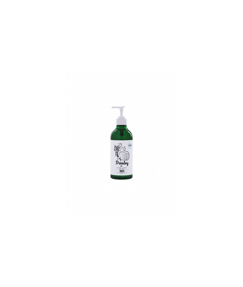 Jabón de manos hidratante con aroma suave formulado especialmente para las necesidades de la cocina.

Con elementos limpiador