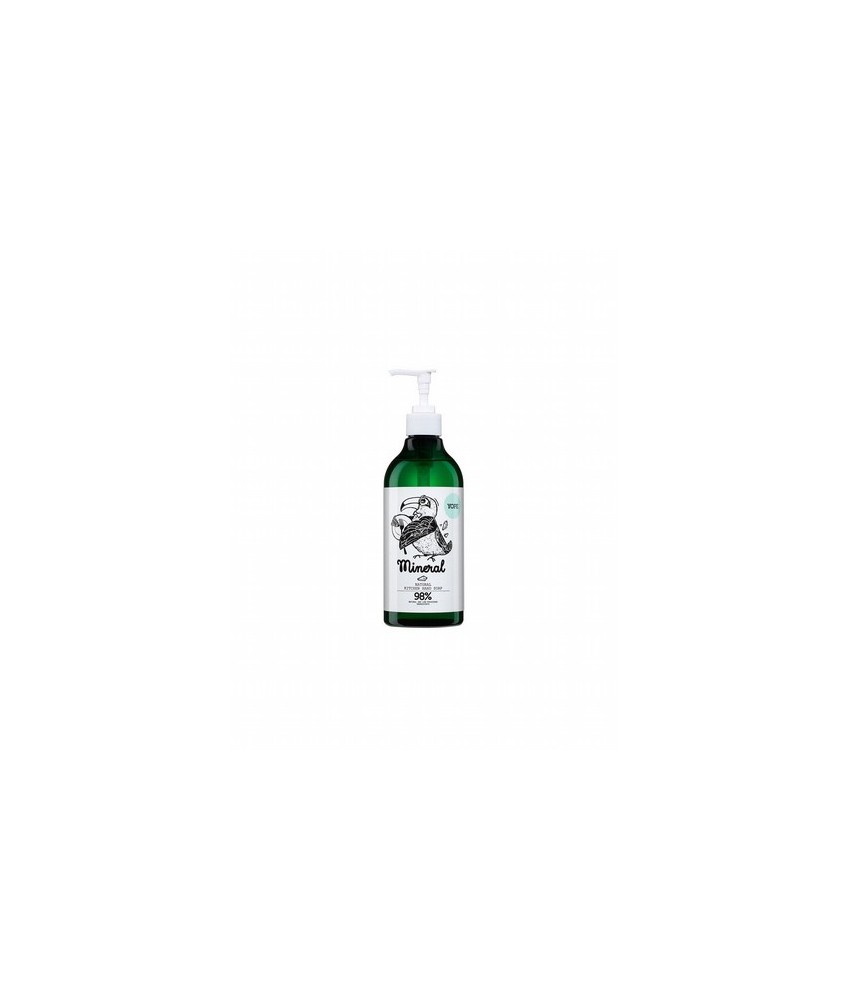 Jabón de manos hidratante con aroma fresco formulado especialmente para las necesidades de la cocina.

Con elementos limpiado