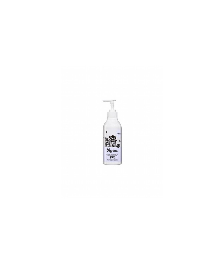 Loción hidratante para manos y cuerpo con extracto de higo y manteca de karité.

Contiene manteca de karité y de murumuru ric