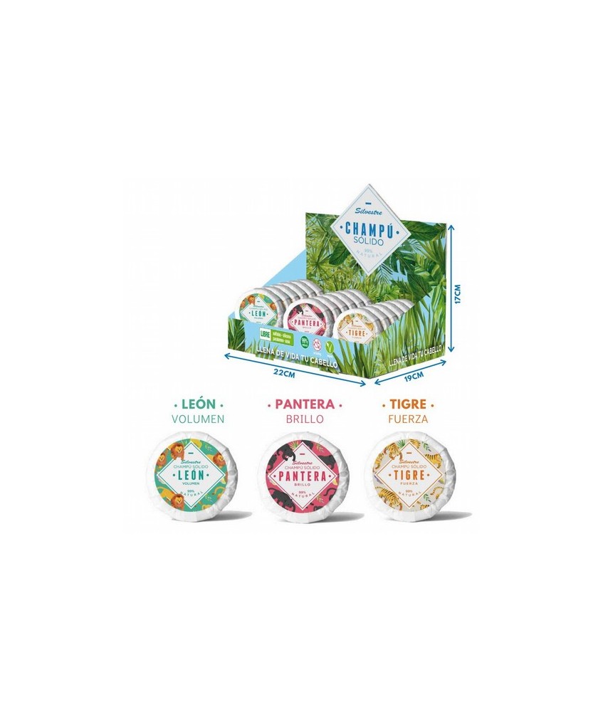AR.CHAMPU SOLIDO TIGRE FORTALECEDOR 60 GR.