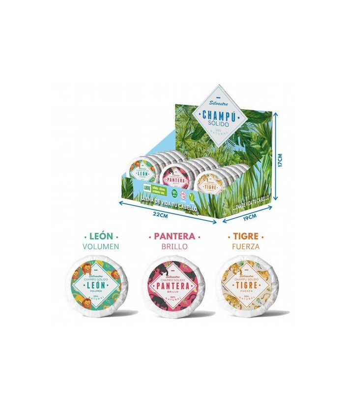 AR.CHAMPU SOLIDO PANTERA BRILLO 60 GR.