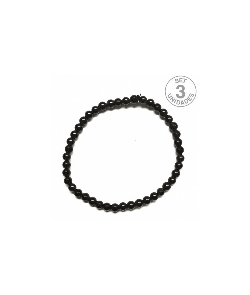 Pulsera de goma con bolas de 4mm.

SE VENDE POR UNIDAD