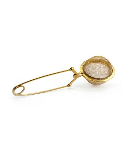 DB.BOLA FILTRO PINZA DORADO 5 CM.