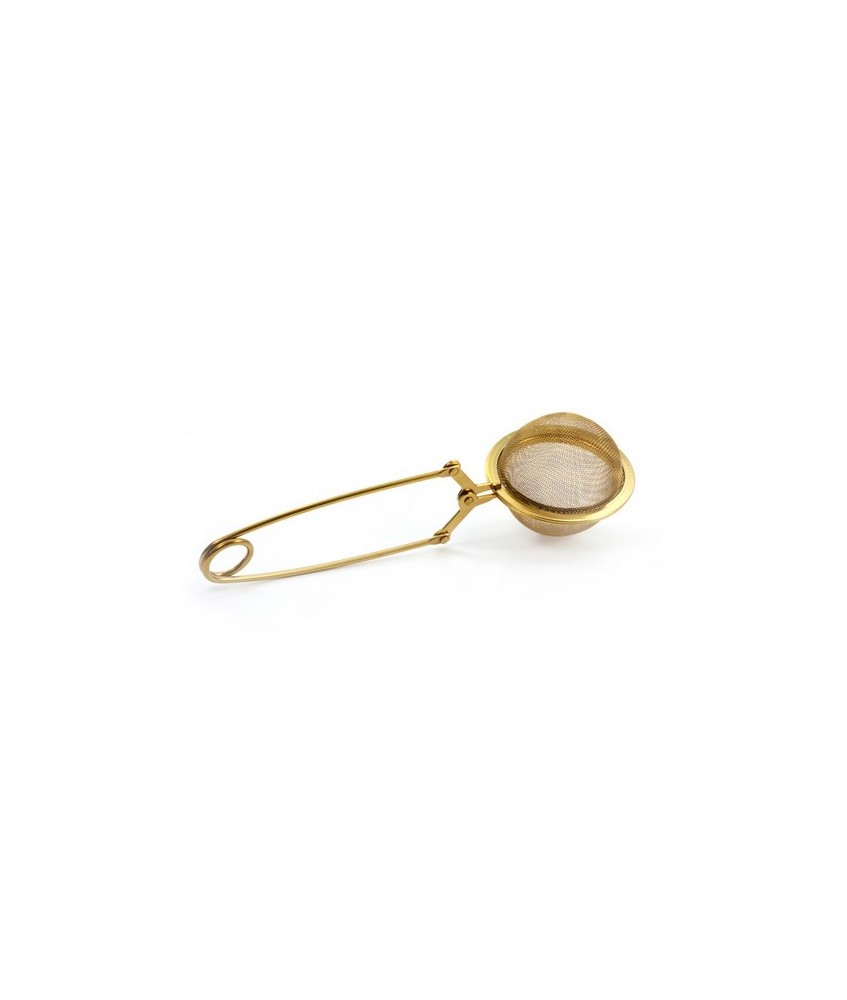 DB.BOLA FILTRO PINZA DORADO 5 CM.