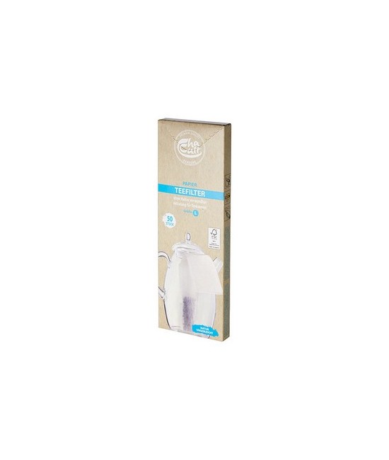 Filtro de té, papel extra largo, longitud 24.5 cm