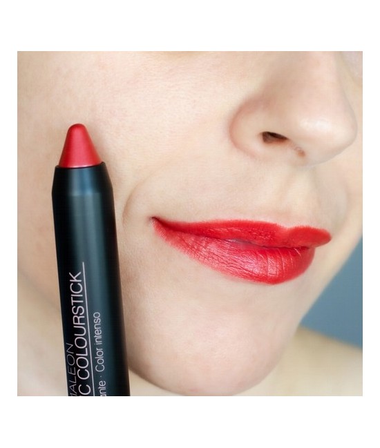 AR.BARRA LABIOS ROJO CAMALEON BASIC METALICO