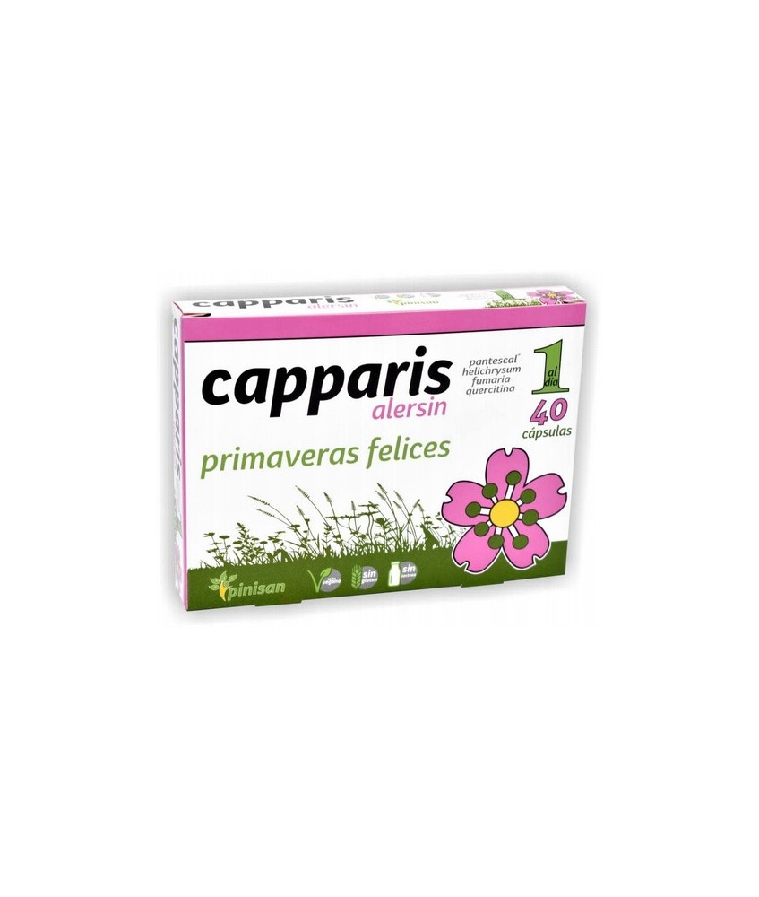 Cápsulas con Pantescal ®, ingrediente que ha demostrado en estudios científicos su capacidad antihistamínica. Reforzado con ext