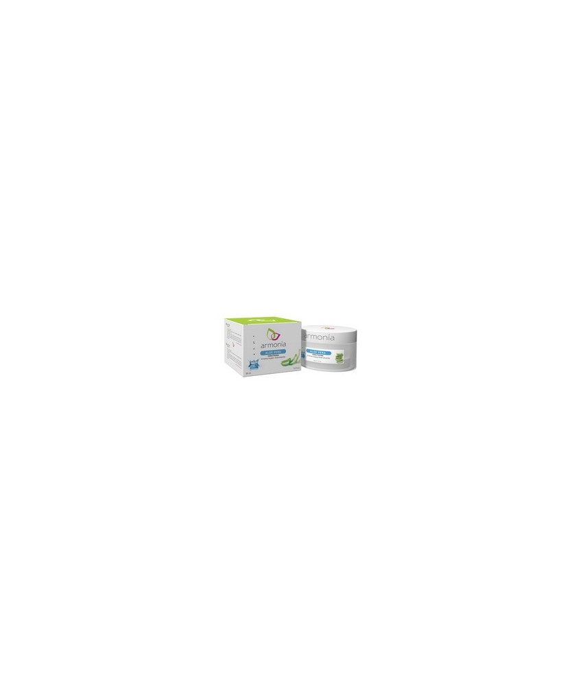 HIDRATANTE, DEPURATIVA:
La crema hidratante natural de Armonía, a base de Aloe vera, previene la sequedad, descamación y deshi