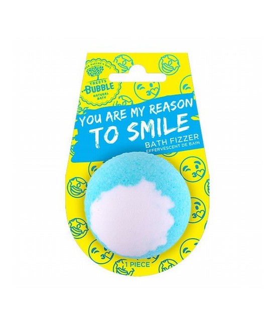 ¡Regala un mensaje! Una preciosa bomba de baño con un aroma embriagador que te hará sonreír.

Bomba de baño efervescente con 