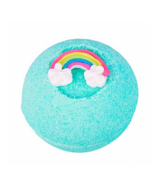 Disfruta de un arcoiris en en tu bañera, con la bomba Rainbow Rebel de Treets Bubble.

Modo de empleo: dejar caer la bomba su