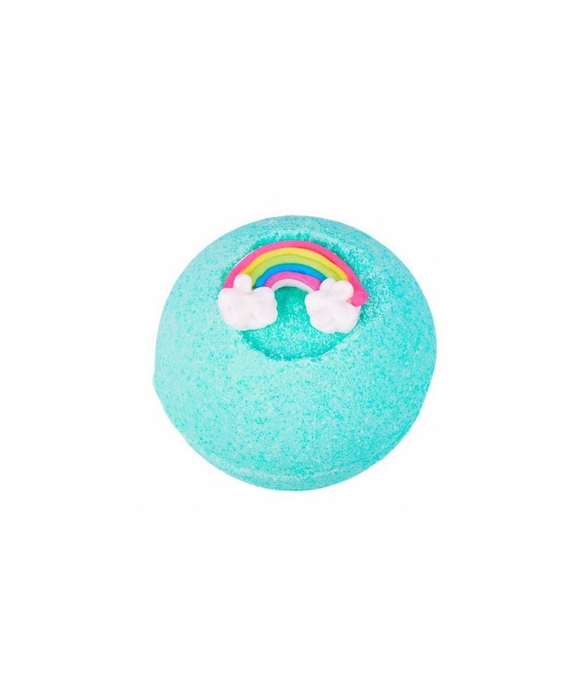 Disfruta de un arcoiris en en tu bañera, con la bomba Rainbow Rebel de Treets Bubble.

Modo de empleo: dejar caer la bomba su
