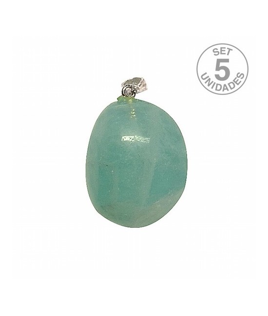 Colgante Fluorita rodado engarce plata.

SE VENDE INDIVIDUALMENTE. PRECIO UNIDAD
