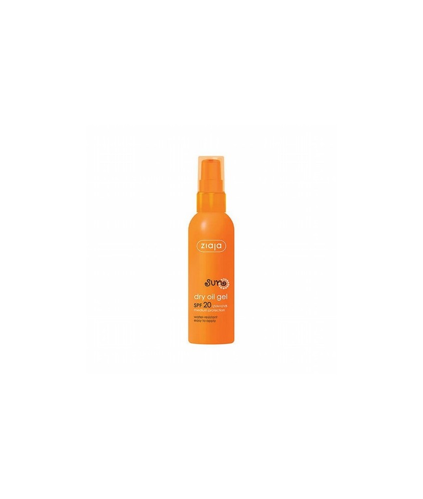 Suave gel con acabado de aceite seco, fácil de aplicar con factor de protección SPF20 + UVA+UVB

Resistente al agua, con acci