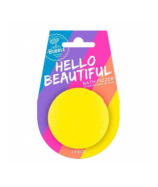 Regala un mensaje! Una preciosa bomba de baño con un aroma embriagador que te hará sonreír.

Bomba de baño efervescente con t