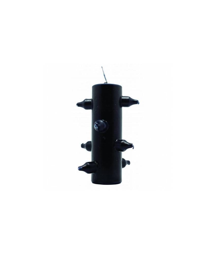 VELA FORMA 7 Mechas Tumba Trabajo Negro (Velon)
Ref.: VF7MEN