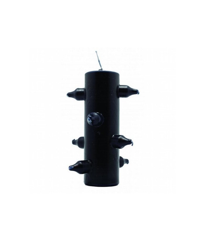 VELA FORMA 7 Mechas Tumba Trabajo Negro (Velon)
Ref.: VF7MEN