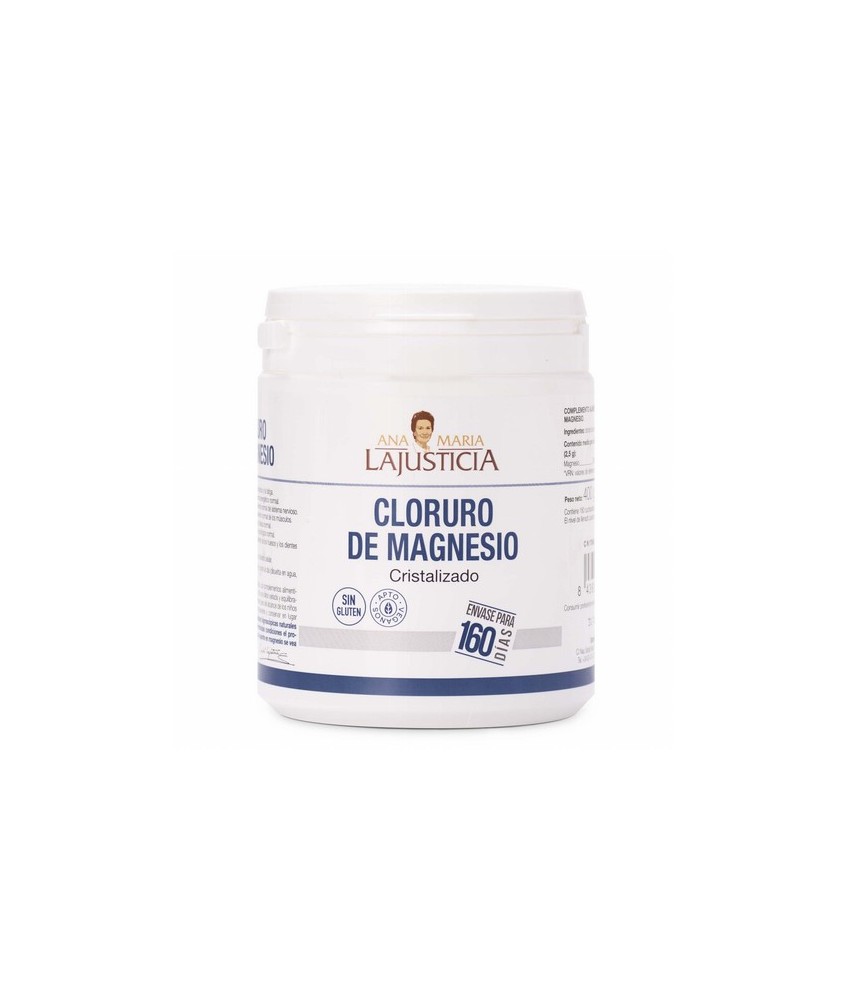 CLORURO DE MAGNESIO
400g
|

160 días
El magnesio ayuda a disminuir el cansancio y la fatiga. El magnesio contribuye al equ