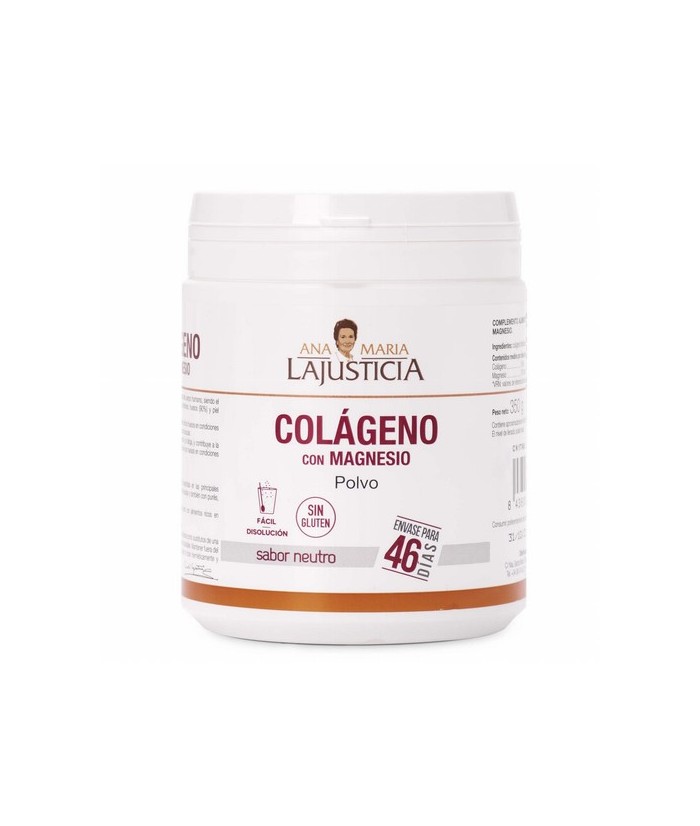 COLÁGENO CON MAGNESIO
350g
|

46 días
El cola´geno es la protei´na ma´s abundante en el cuerpo humano, siendo el constituy