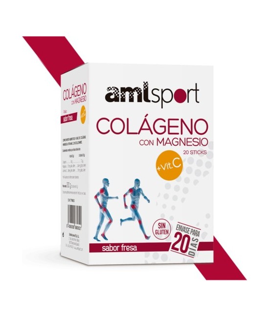 COLÁGENO CON MAGNESIO + VIT C
(20 STICKS)

PROPIEDADES

Las combinaciones de Colágeno con Magnesio y vitaminas C y B son l