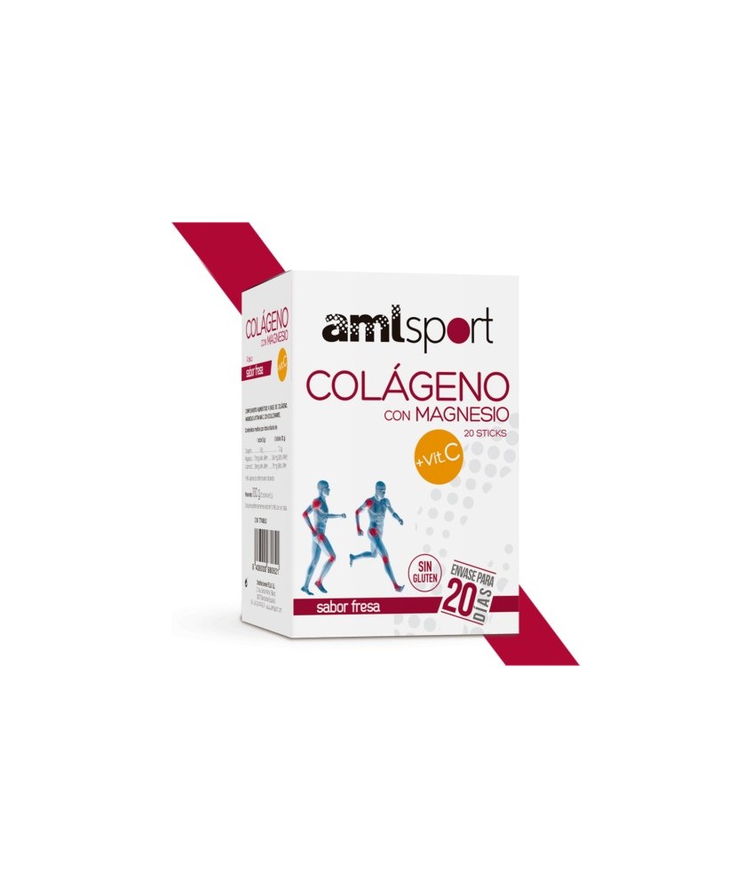 COLÁGENO CON MAGNESIO + VIT C
(20 STICKS)

PROPIEDADES

Las combinaciones de Colágeno con Magnesio y vitaminas C y B son l