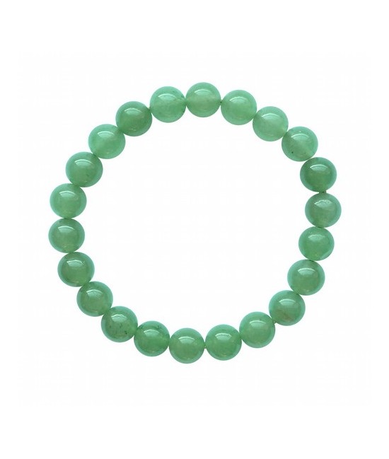 Pulsera Aventurina Verde en bola de 6mm.

En goma elástica