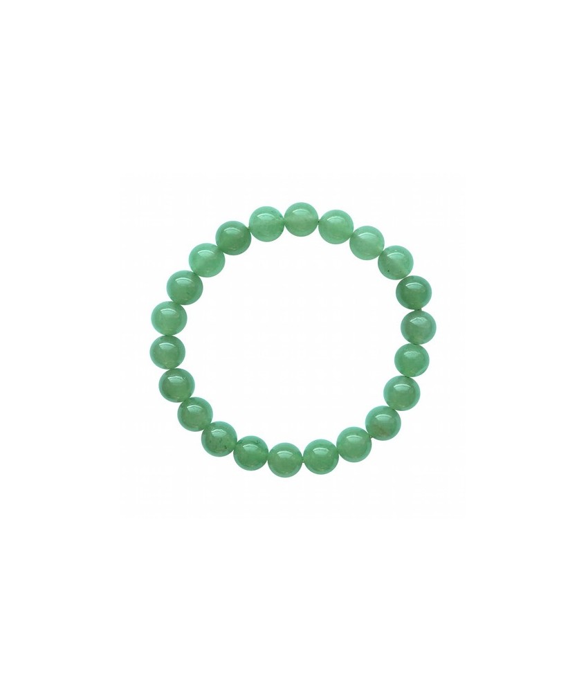 Pulsera Aventurina Verde en bola de 6mm.

En goma elástica