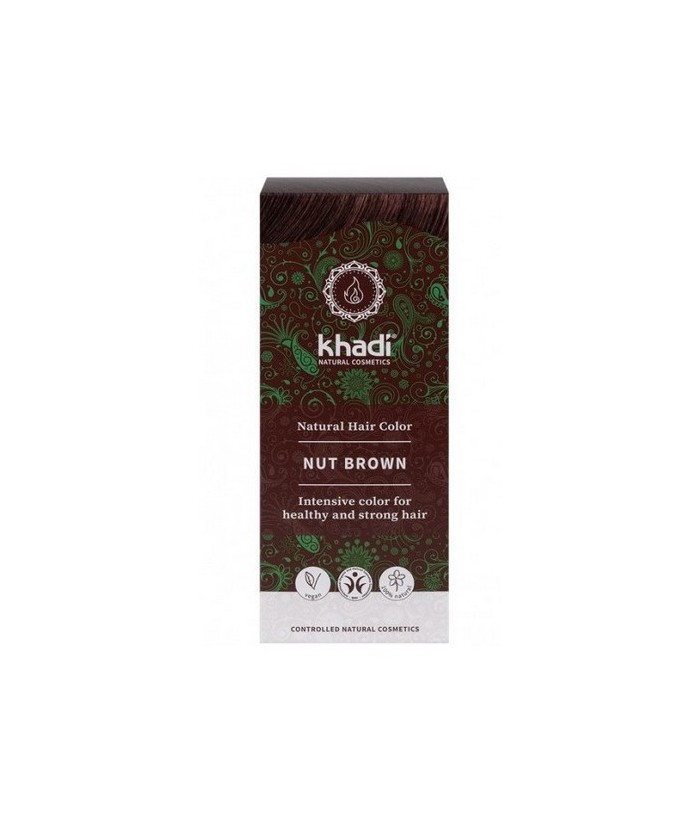 Tinte natural Khadi que da un tono castaño avellana natural al cabello

Formulaciones ayurvedas de larga permanencia para un 