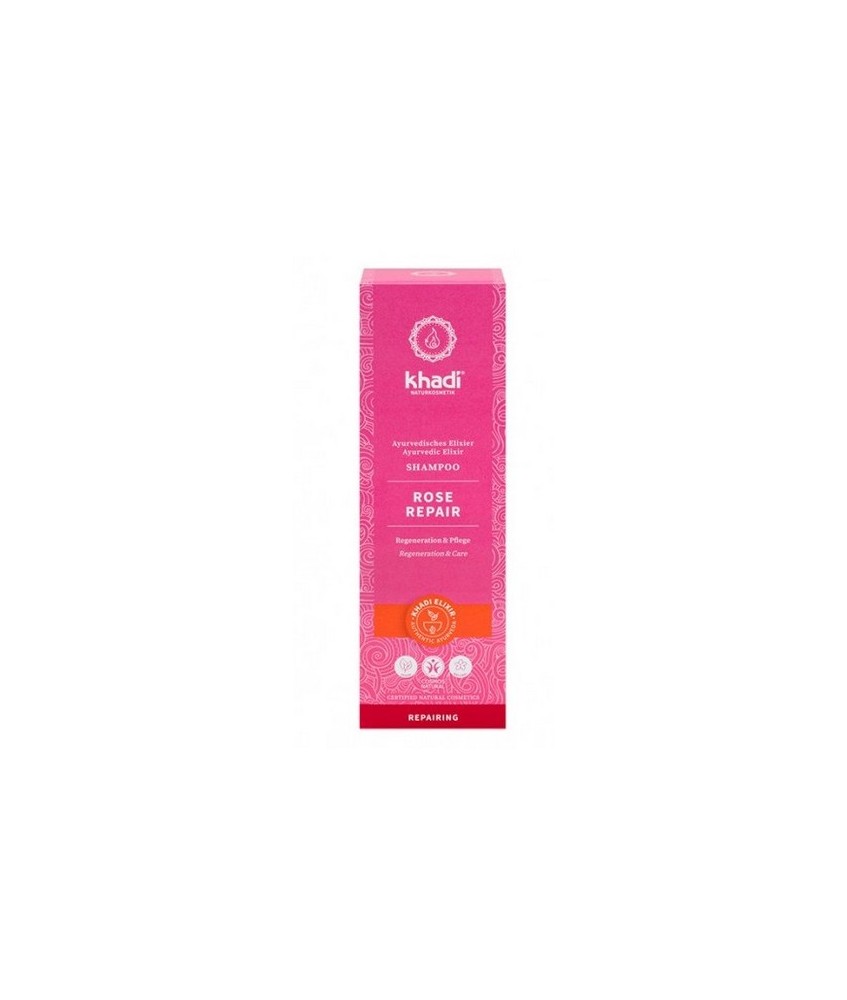 Champú Rosas Reparador de Khadi, elixir ayurveda nutre y repara el cabello dañado aportando brillo y suavidad

Regeneración i