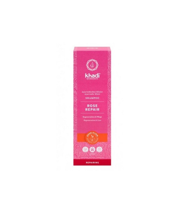 Champú Rosas Reparador de Khadi, elixir ayurveda nutre y repara el cabello dañado aportando brillo y suavidad

Regeneración i