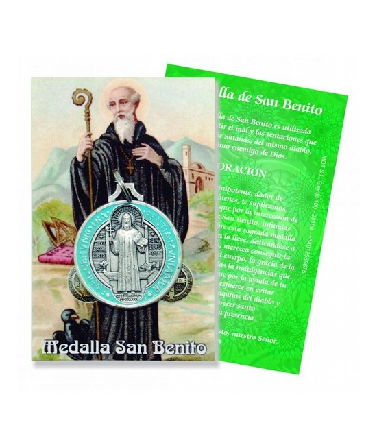 Medalla de San Benito

La medalla de San Benito es utilizada para combatir el mal y

las tentaciones que provienen de Satan