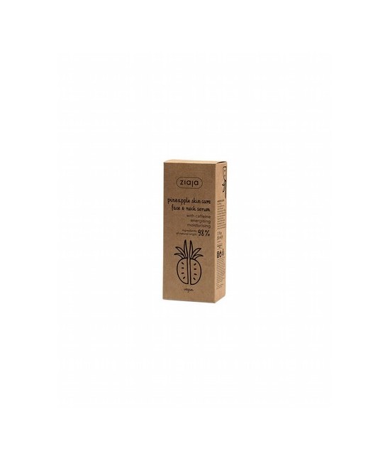 Serum ultraligero y concentrado con textura gel que revitaliza eficazmente la piel. El extracto de piña, la cafeína activa y el