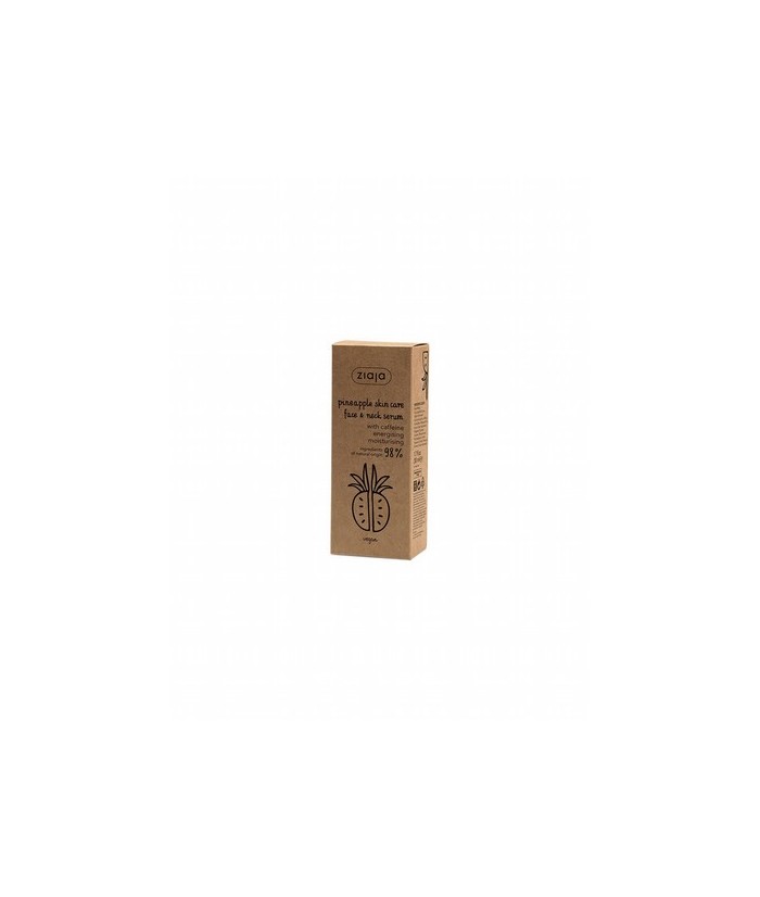 Serum ultraligero y concentrado con textura gel que revitaliza eficazmente la piel. El extracto de piña, la cafeína activa y el