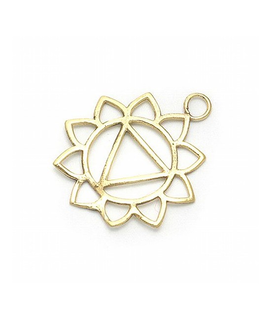 Colgante simbología de los chakras.

Material: Bisutería.

Medida: Ø 3 cm.