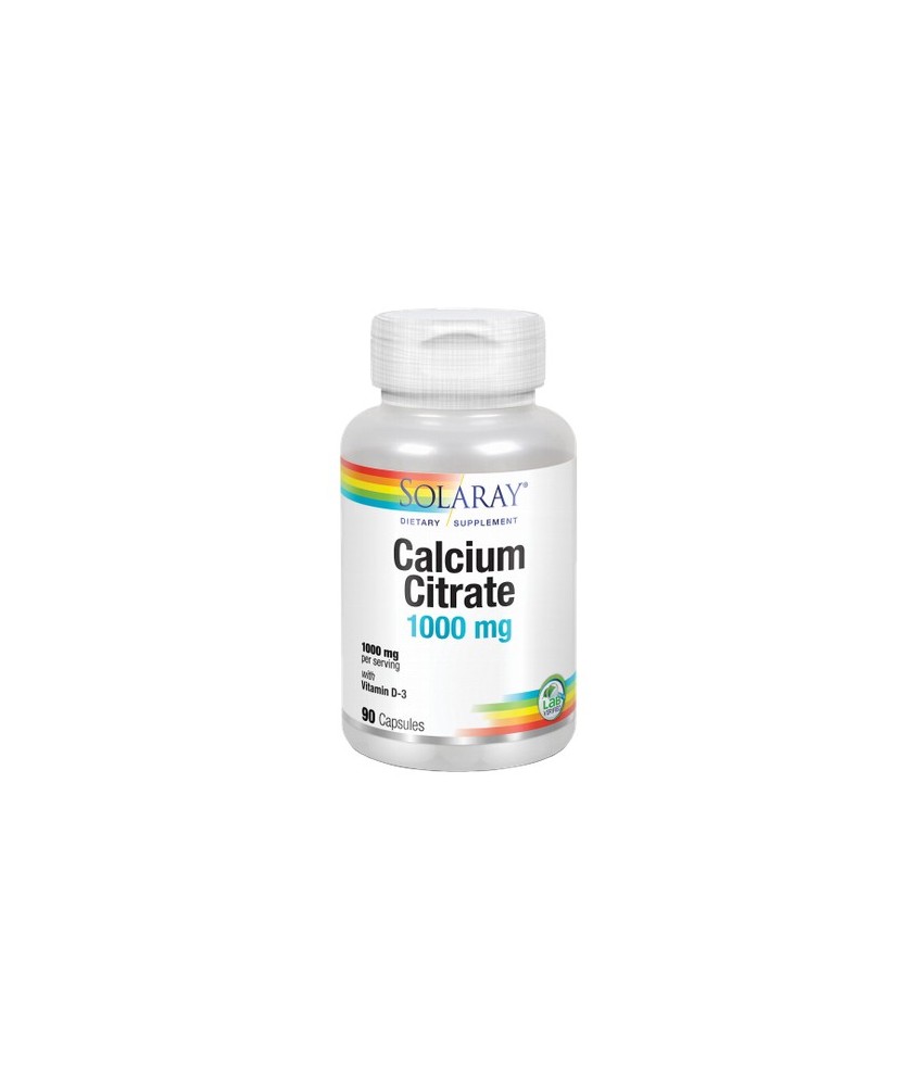 Calcium W/D3 Citrate 1000 Mg. - 90 Cápsulas

Contenico por 2 Capsulas
Calcio (citrato,carbonato)          500 mg
Vitamina D