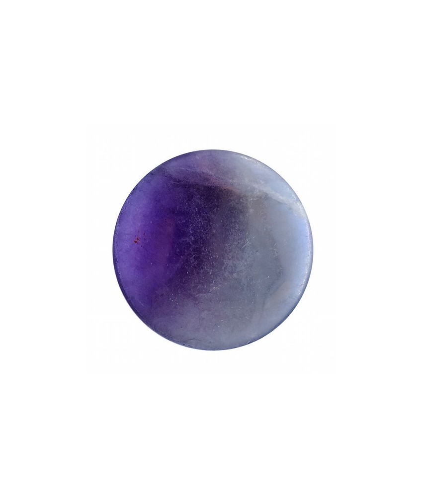Rodado plano para Chakra de Fluorita
Medidas: 35mm
Precio por unidad