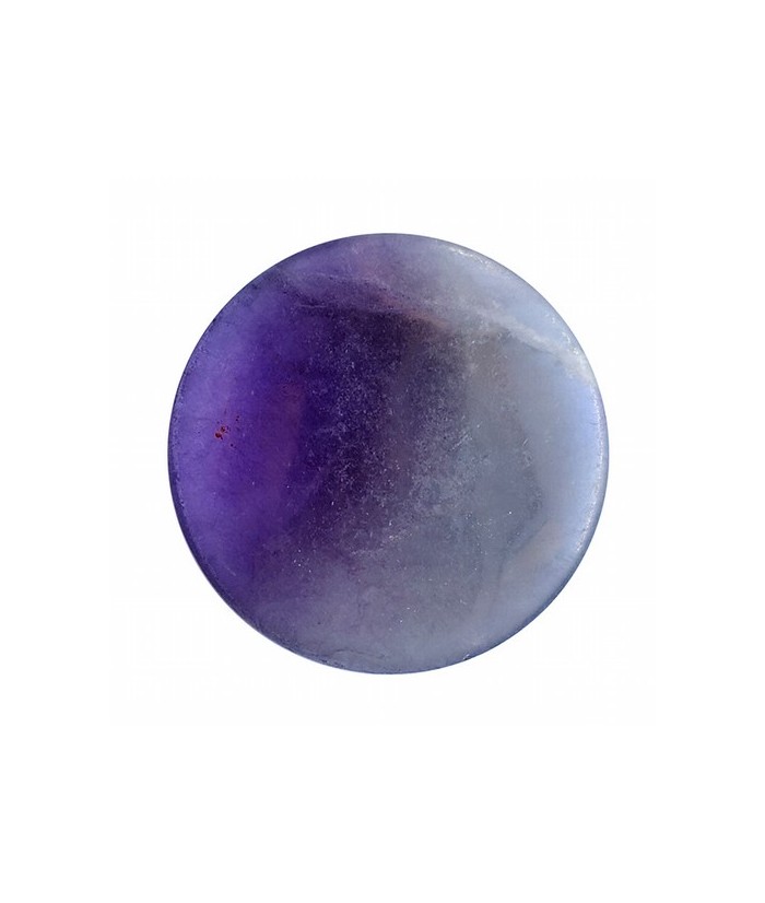 Rodado plano para Chakra de Fluorita
Medidas: 30mm
Precio por unidad