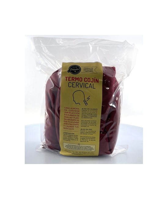 GR.ALMOHADA CERVICAL TERMO CALMANTE SEMILLAS 1,1KG.