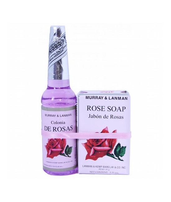 Pack Agua de Rosas (70 ml) + Jabon Rosas
Ref.: PACKRO
