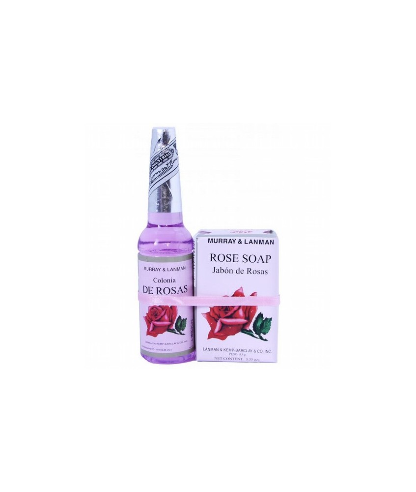 Pack Agua de Rosas (70 ml) + Jabon Rosas
Ref.: PACKRO