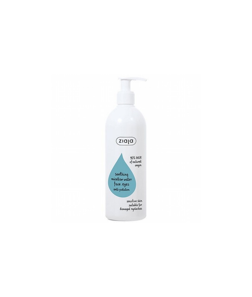 Agua micelar calmante para rostro y ojos, apta para todo tipo de pieles y para pieles sensibles.

Con una suave formulación, 